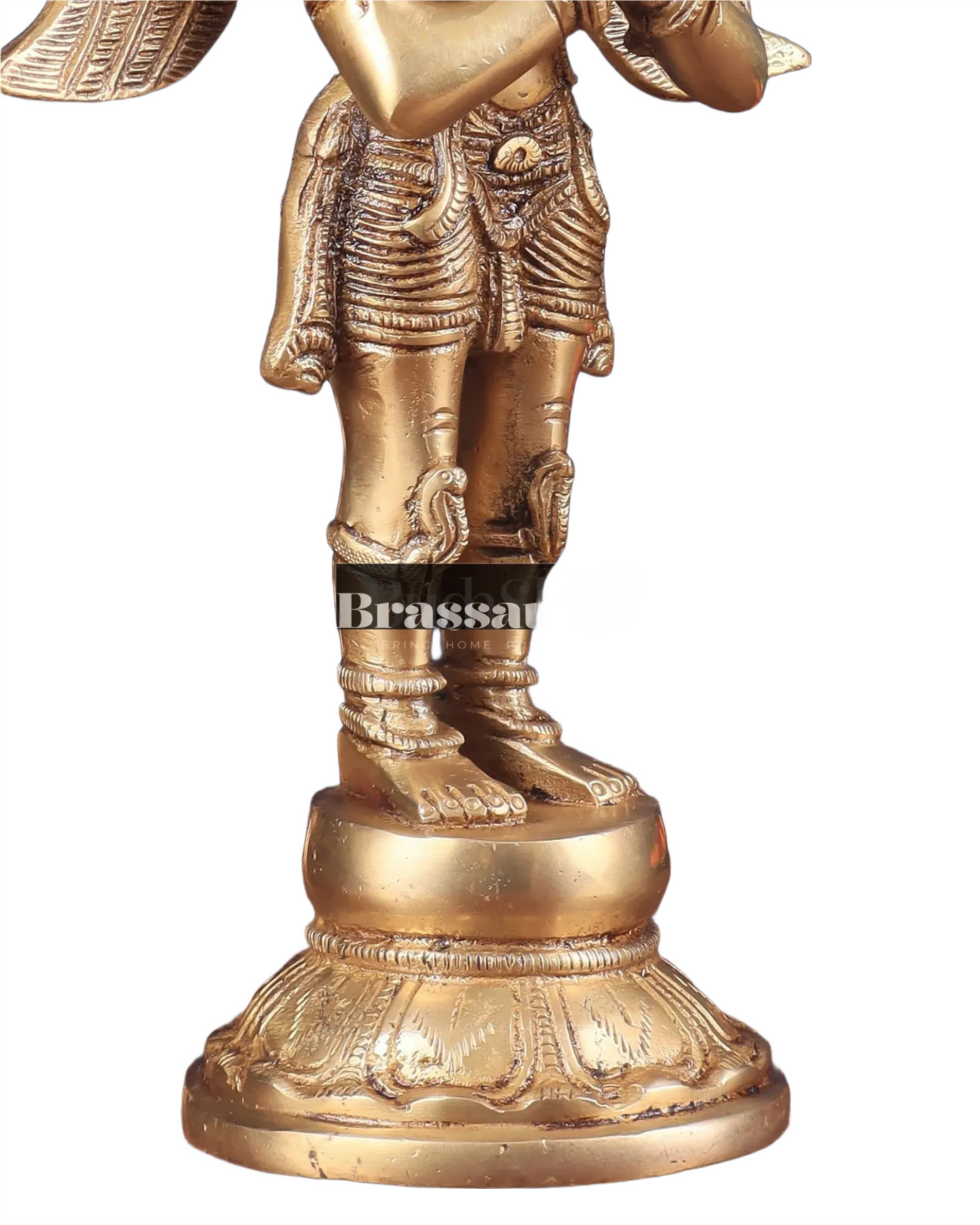Antique Brass Sculpture – Height 12 Inches, Weight 3 Kgs