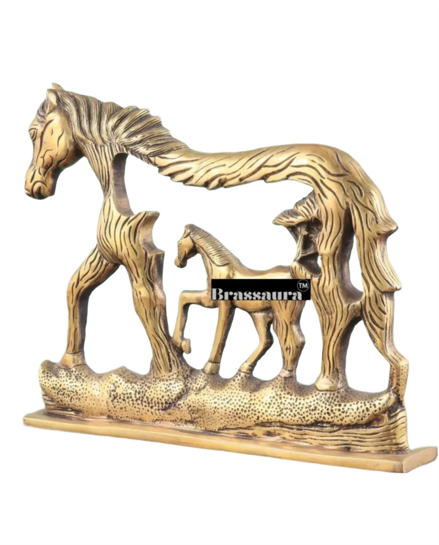 Brassaura™ Majestic Decorative Statue – Height 12" | Weight 4 Kgs