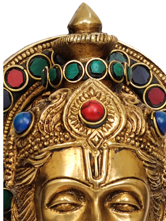 ब्रसौरा® बैठे हुए हनुमान जी | पीतल, बारीक नक्काशी के साथ | ऊँचाई 11 इंच और वज़न 11 किग्रा