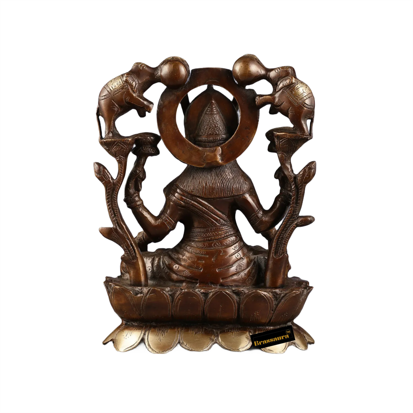 Brass Laxmi Idol for Home and Decor Height 12 Inches & Weight 5.5 Kgs