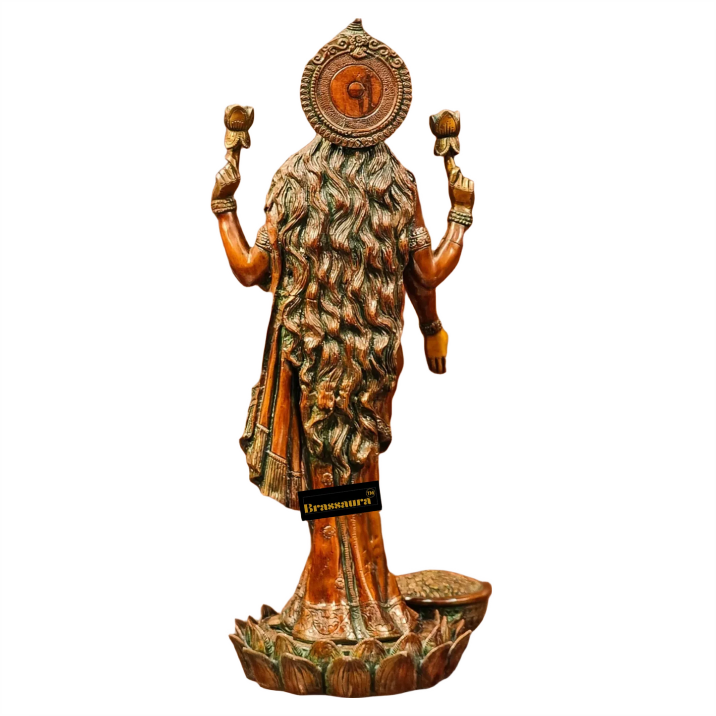 Brass Laxmi Idol for Home and Decor Height 25 Inches & Weight 18 Kgs
