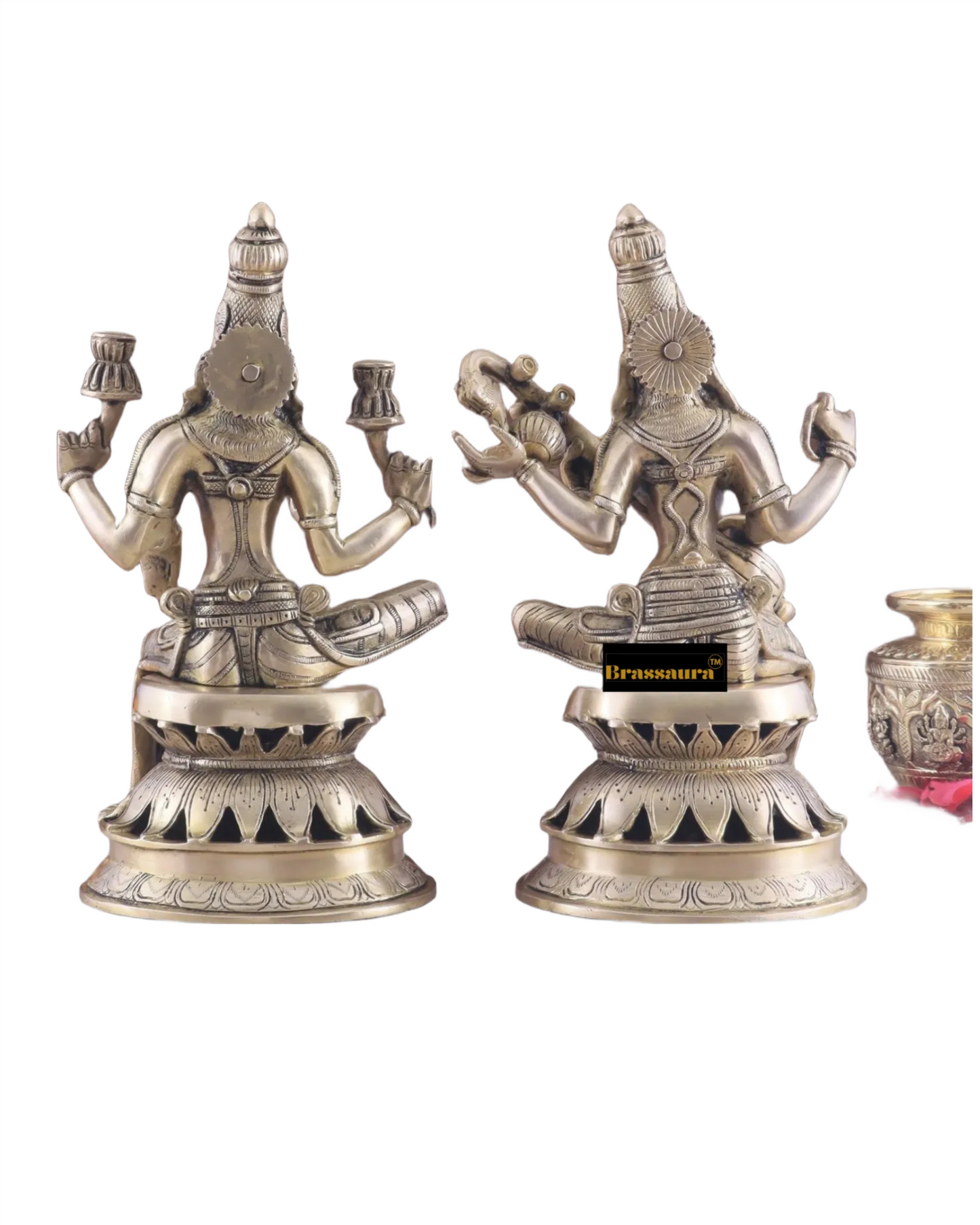 Brass Laxmi Idol for Home and Decor Height 12 Inches & Weight 9 Kgs