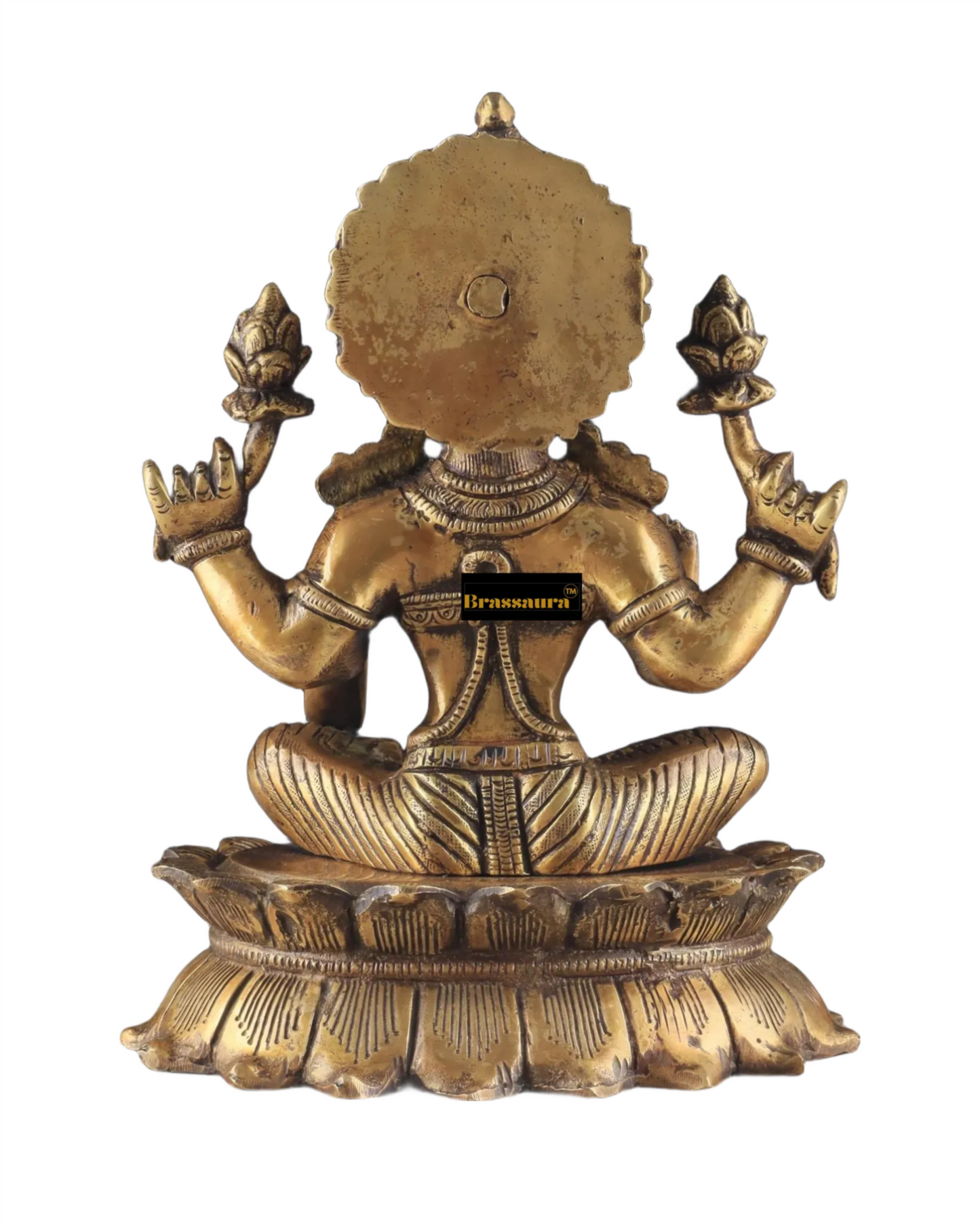 Brass Laxmi Idol for Home and Decor Height 12 Inches & Weight 7.5 Kgs