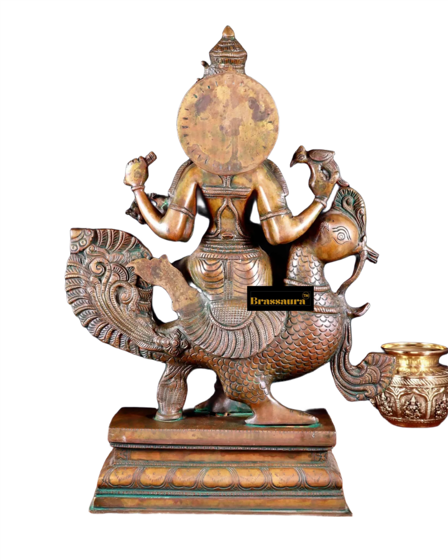 Brass Saraswati Idol for Home and Decor Height 20 Inches & Weight 16 Kgs