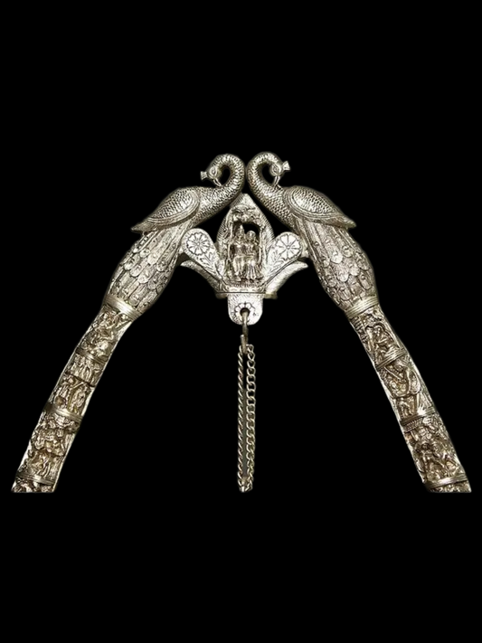 ब्रसुर्रा® पीतल कृष्ण नंदी प्रतिमा | ऊँचाई 45 इंच और वज़न 57.80 किलोग्राम