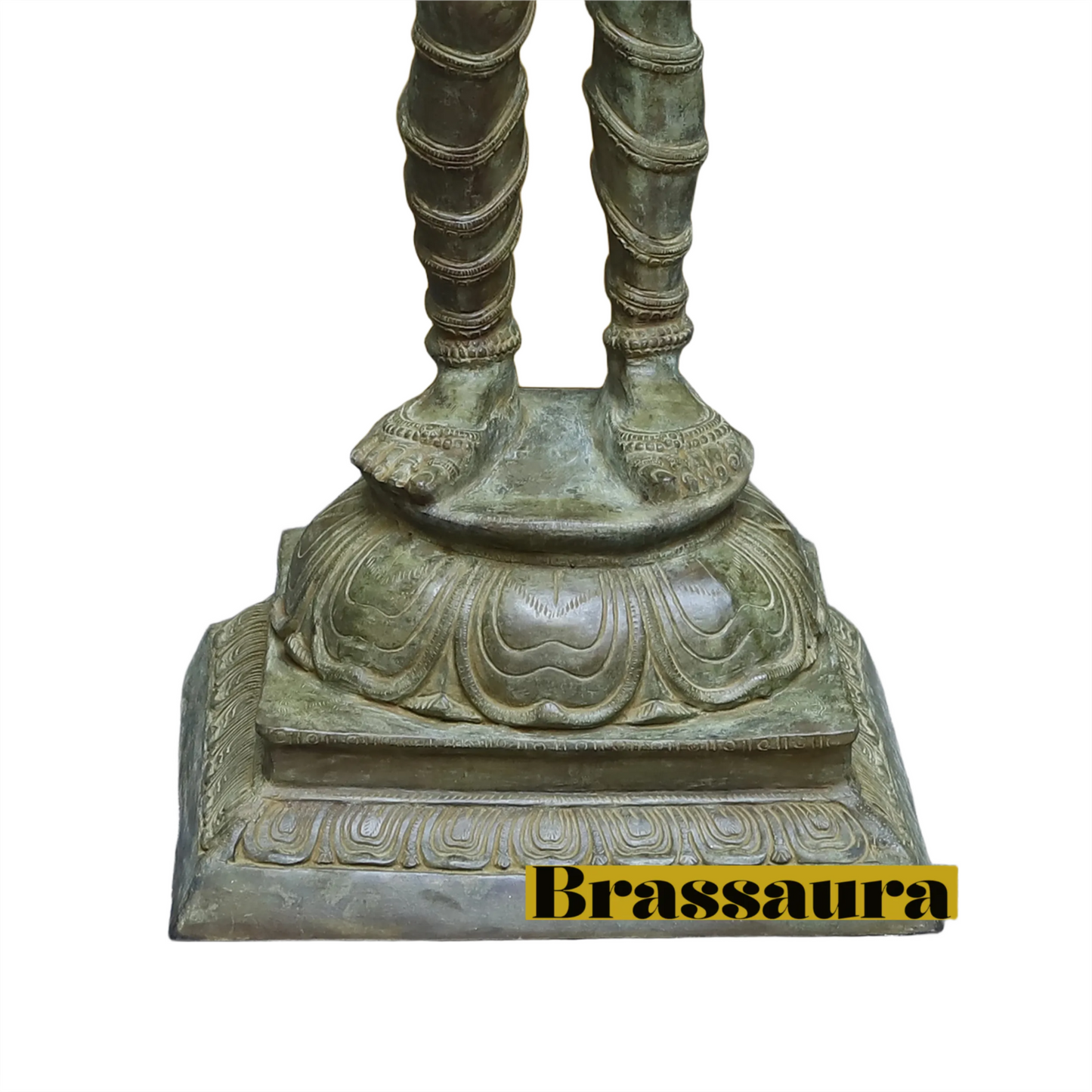 Brass Laxmi Idol for Home and Decor Height 51 Inches & Weight 49.66 Kgs
