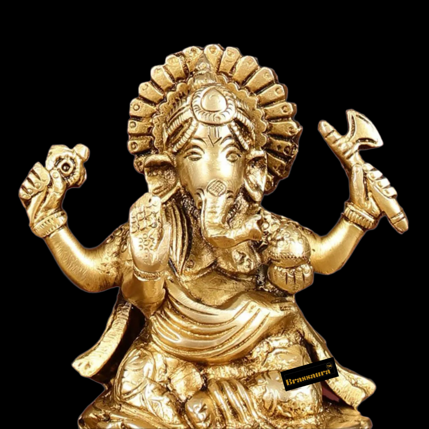 Brass Artistic Lakshmi Ganesh Height 5 Inches & Weight 2 Kgs