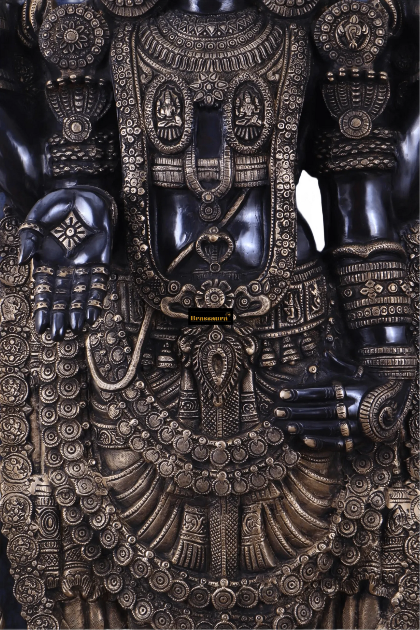Brass Balaji Idol For Home Decor Height 48 Inch & Weight 48 Kg