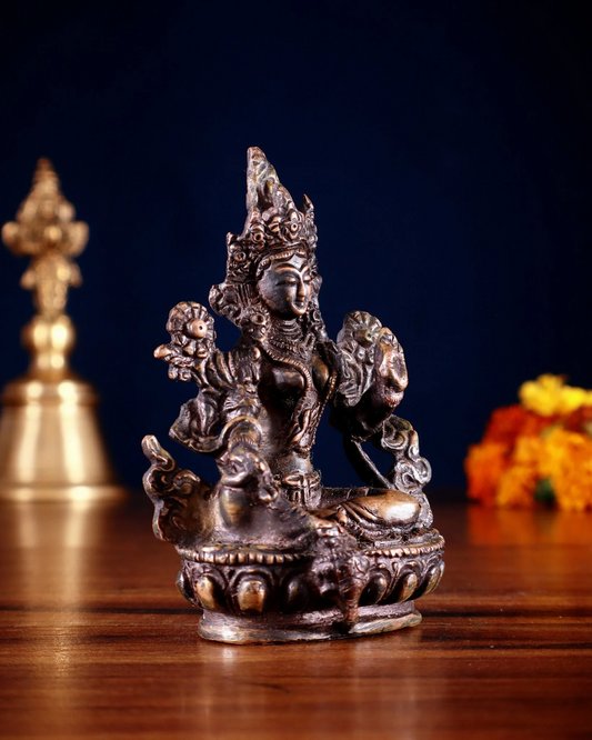 Brass Tara Weight 0.300 Kg & Height 3.5 Inch