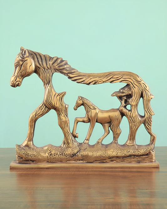 Brassaura™ Majestic Decorative Statue – Height 12" | Weight 4 Kgs