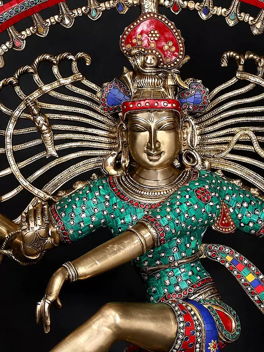 Brassaura® Brass Nataraj Statue | Height 48 Inches & Weight 58 kg