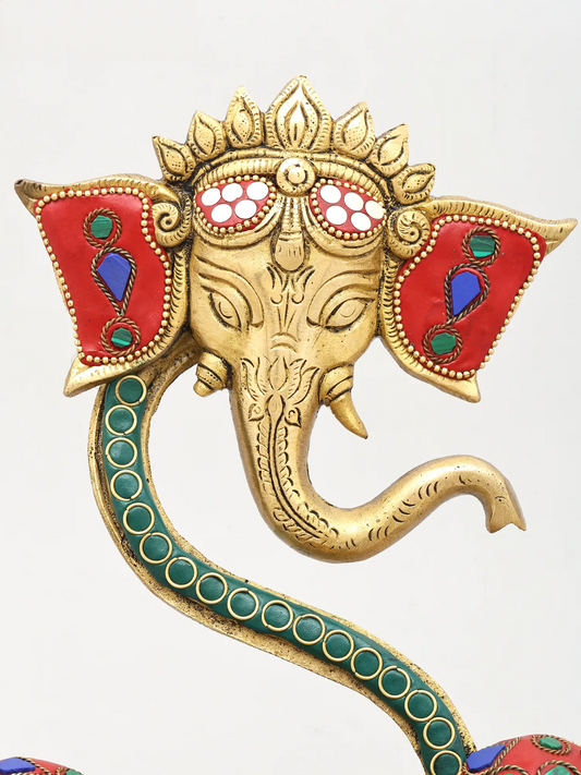 Brassaura™ Suporte Diya de Latão | 22,86 cm de altura e 1,27 kg de peso