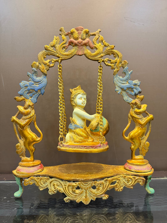 Brassaura® Brass Ladoo Gopal Restaurant | Height 17 Inches