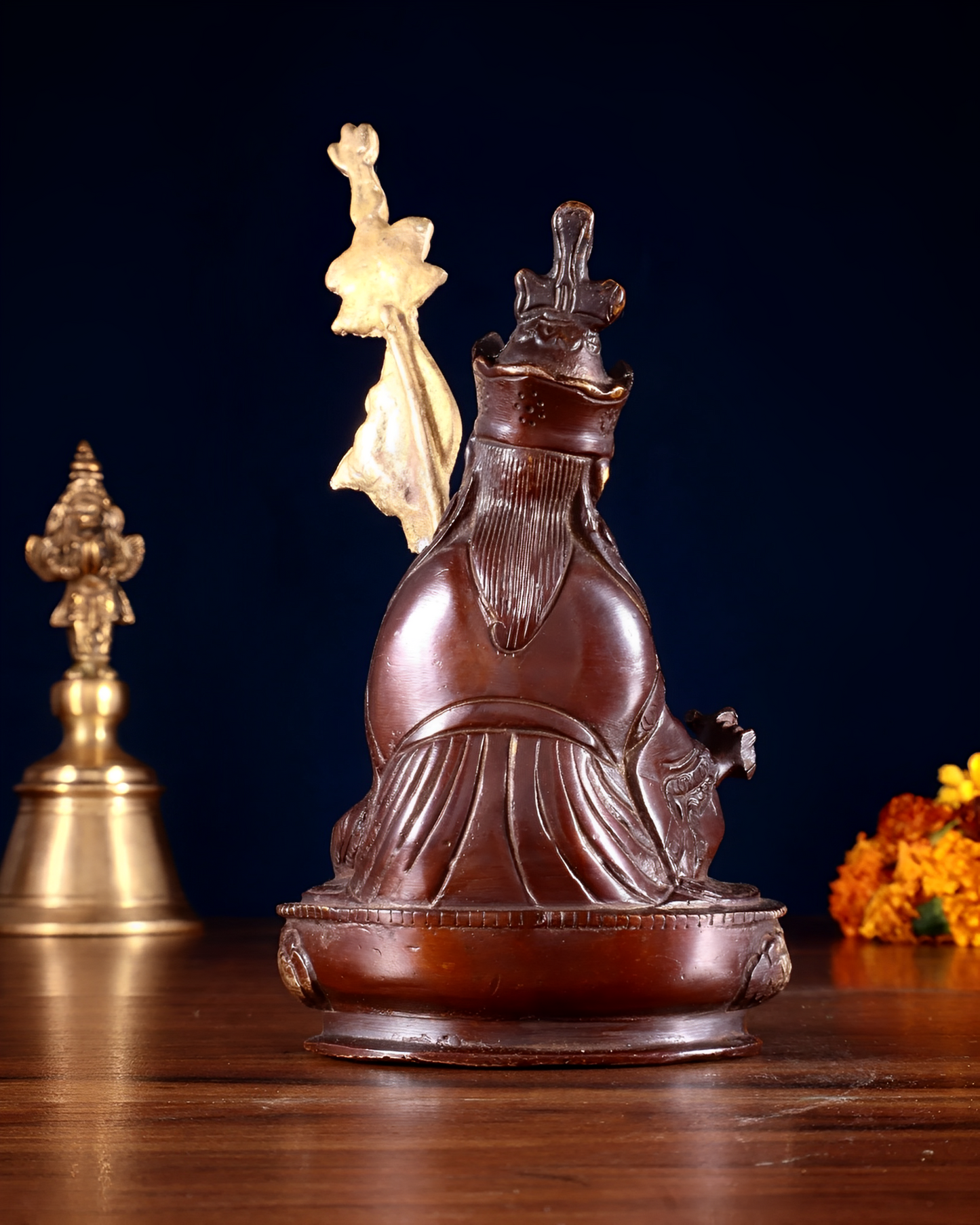 Brass Artistic Tara Weight 0.669 Kg & Height 6.5 Inch
