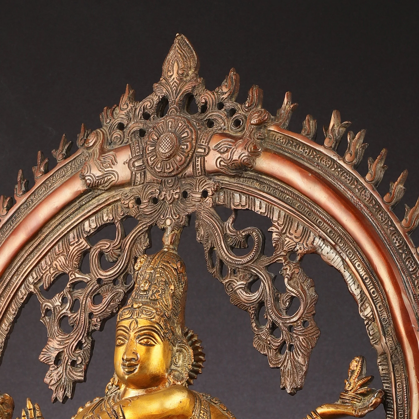 Brassaura™ Pure Brass Handcrafted Nataraja Statue | Height 26 Inches & Weight 18 Kgs