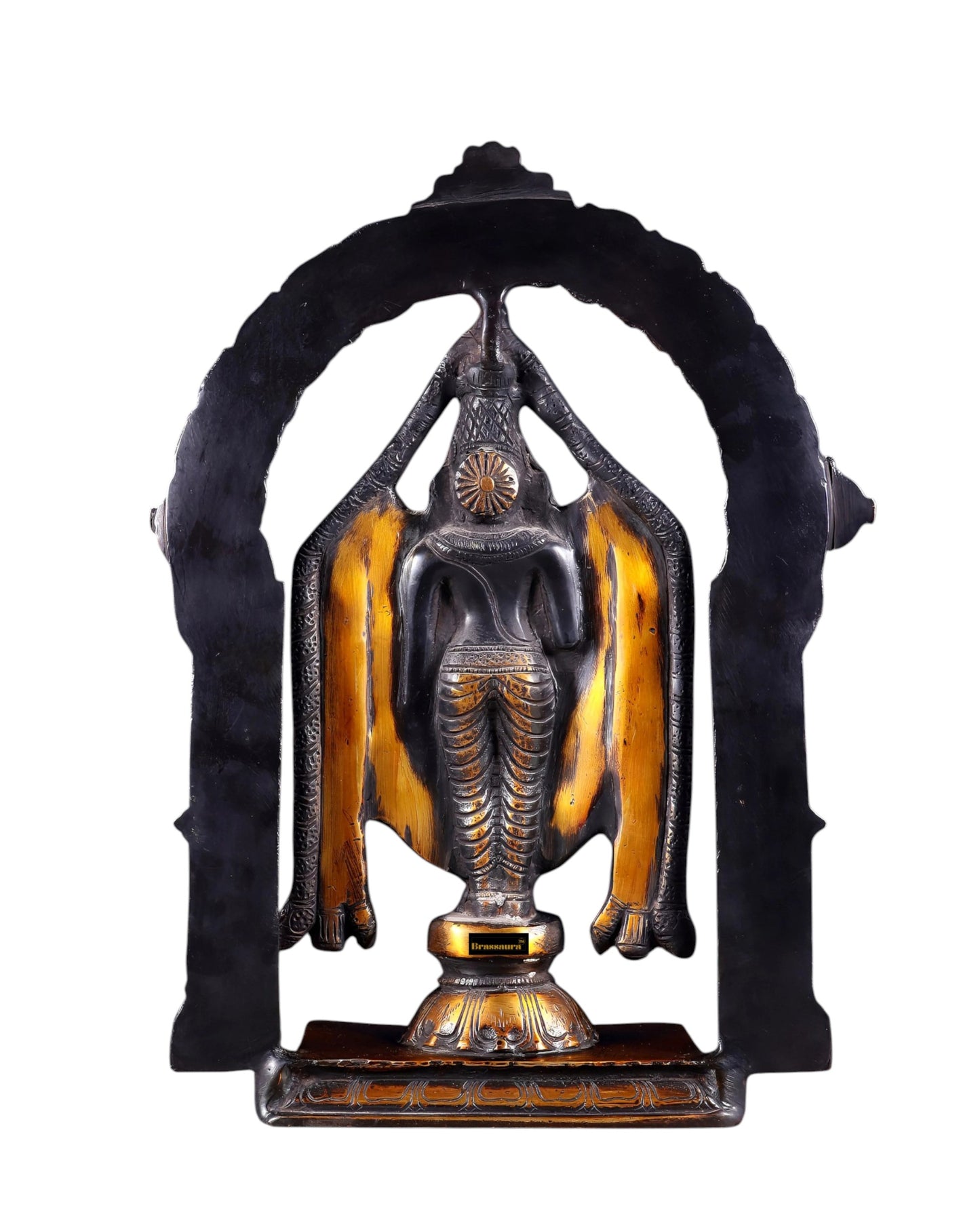 Brass Balaji Standing , Golden finish 13" Inch & Weight 4.5 Kg