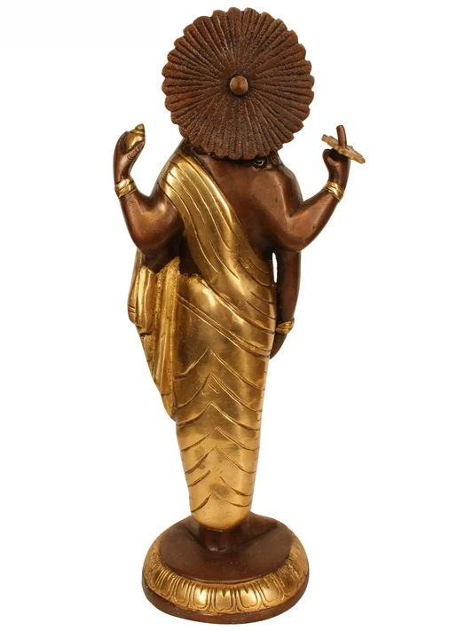 Brassaura® 丹瓦塔里主神像 | 黄铜神像 | 高11.2英寸,重2.40公斤