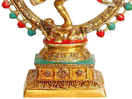 Brassaura® Brass Nataraj Statue | Height 22.5 Inches & Weight 10.80 kg