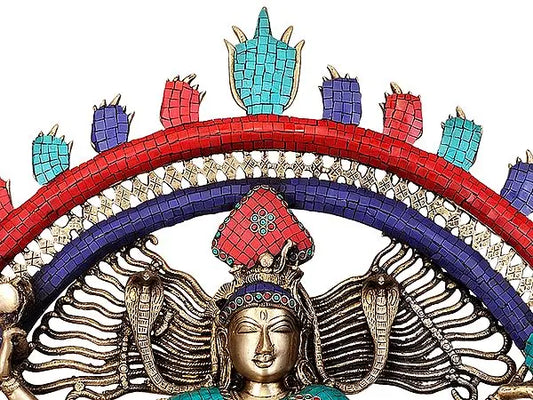 Brassaura® Brass Nataraj Statue | Height 41.5 Inches & Weight 42 kg