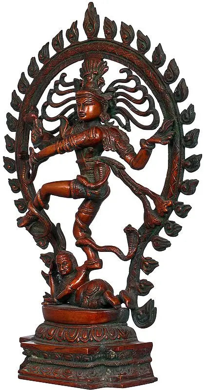 Brassaura® Brass Nataraj Statue | Height 21.5 Inches & Weight 8 kg