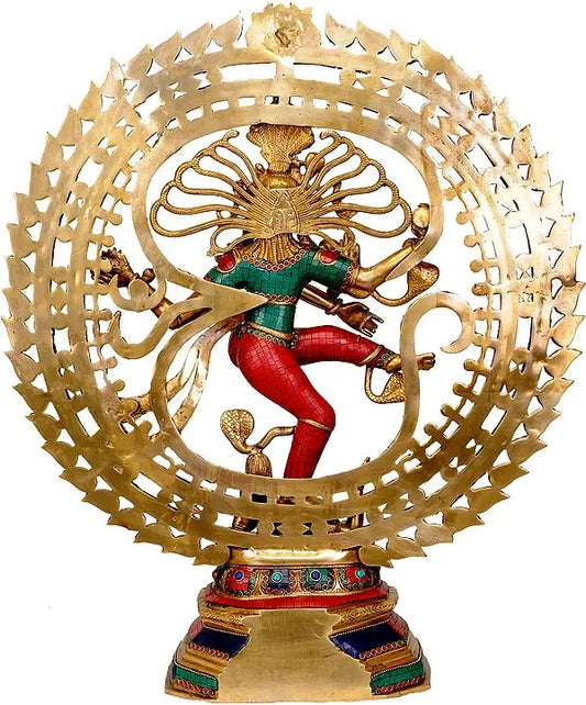 Brassaura® Brass Nataraj Statue | Height 30.5 Inches & Weight 22 kg