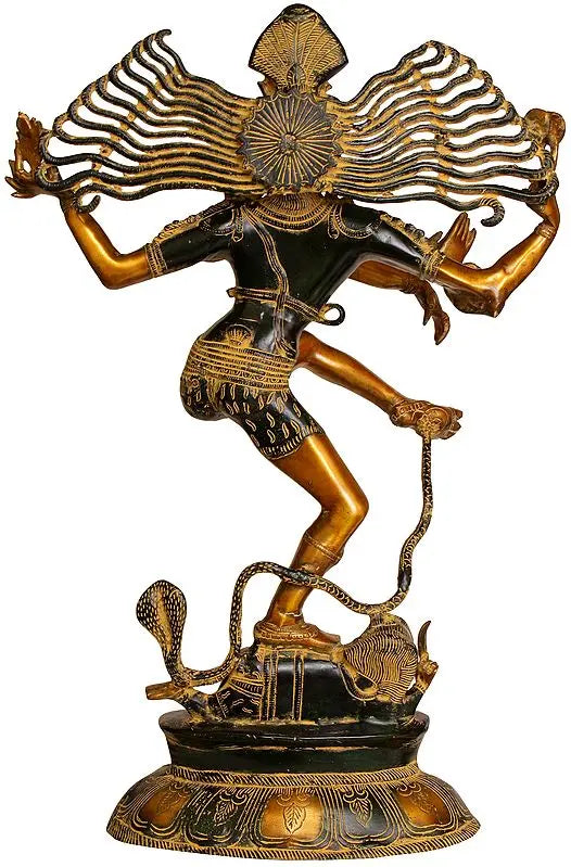 Brassaura® Brass Nataraj Statue | Height 29.9 Inches & Weight 19.90 kg