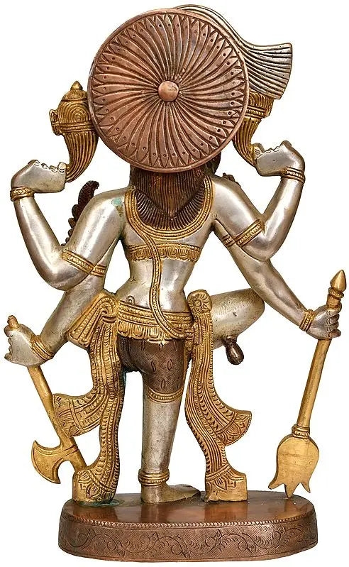 Brassaura® Brass Shiva Statue | Height 13 Inches & Weight 4.80 kg
