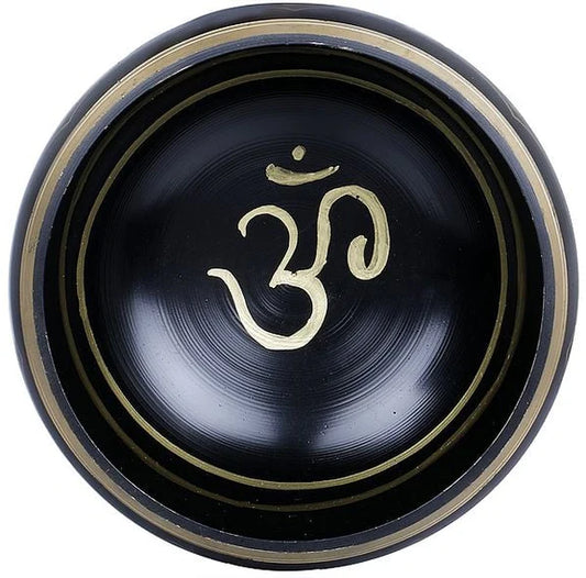 Brassaura® Brass OM Singing Bowl | Height 8 CM
