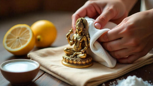 How to Clean and Maintain Brass Idols at Home: A Complete Care Guide