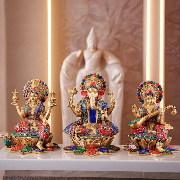 Laxmi-Ganesh-Saraswati