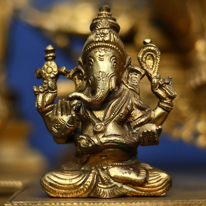Brassaura® Brass Lalita Devi Tripura Sundari Darbar Idol | 23 Inches | 36 Kg | Hindu Goddess Statue for Home Temple, Puja Room & Spiritual Décor