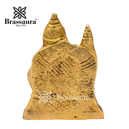 Brass Kuber Idol for Home and Decor Weight .370 Kg Height 7 cm