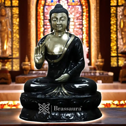 Brass Buddha For Home And Décor Weight 250 Kg Height 66 Inch