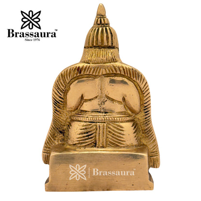 Brass Kuber Idol for Home and Decor Weight .850 Kg Height 12 cm