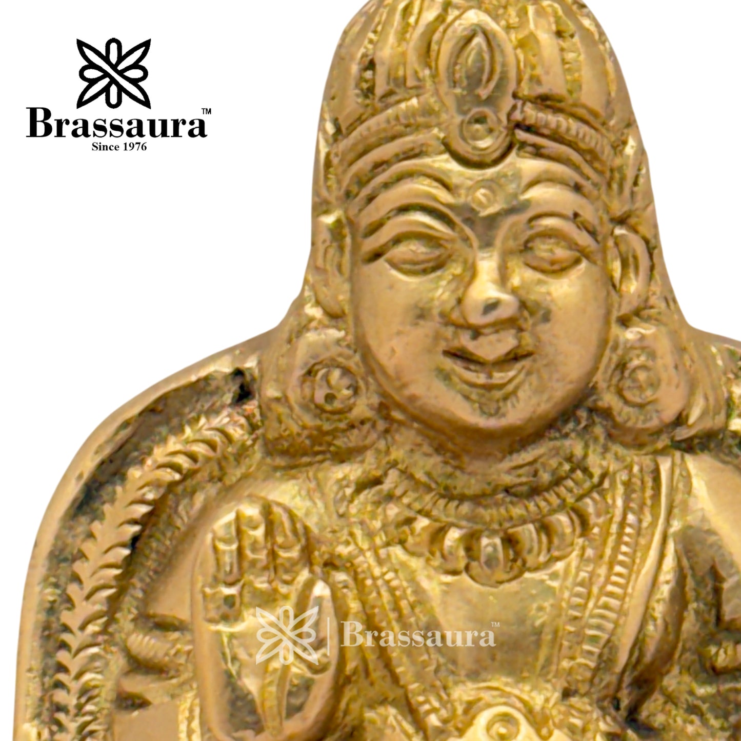 Brass Kuber Idol for Home and Decor Weight .850 Kg Height 12 cm