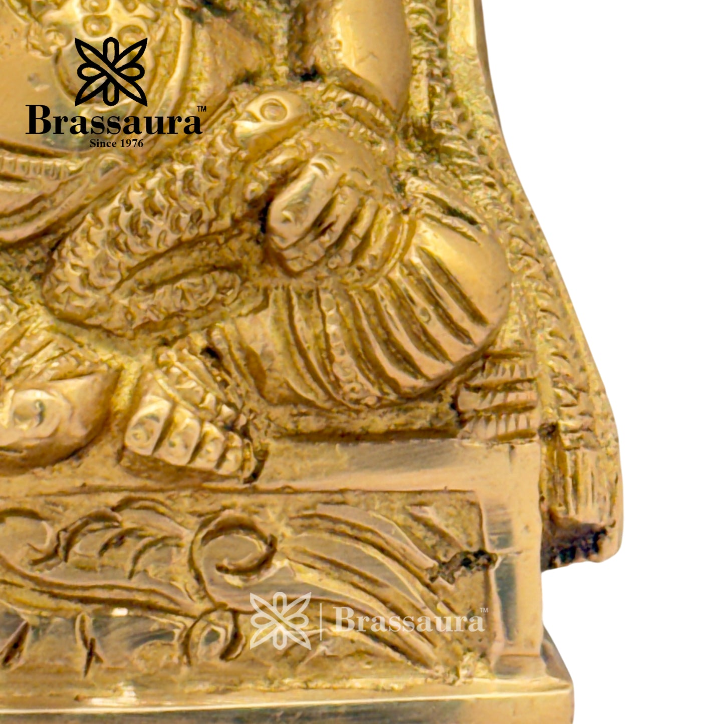 Brass Kuber Idol for Home and Decor Weight .850 Kg Height 12 cm