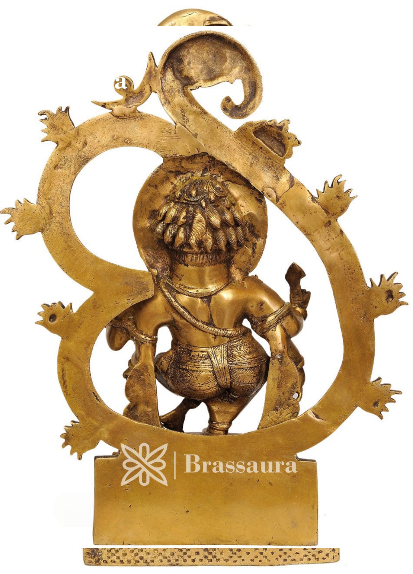 Brass Ganesha Statue For Home Decor And Gift Item Weight 8 Kg And Height 16 Inch