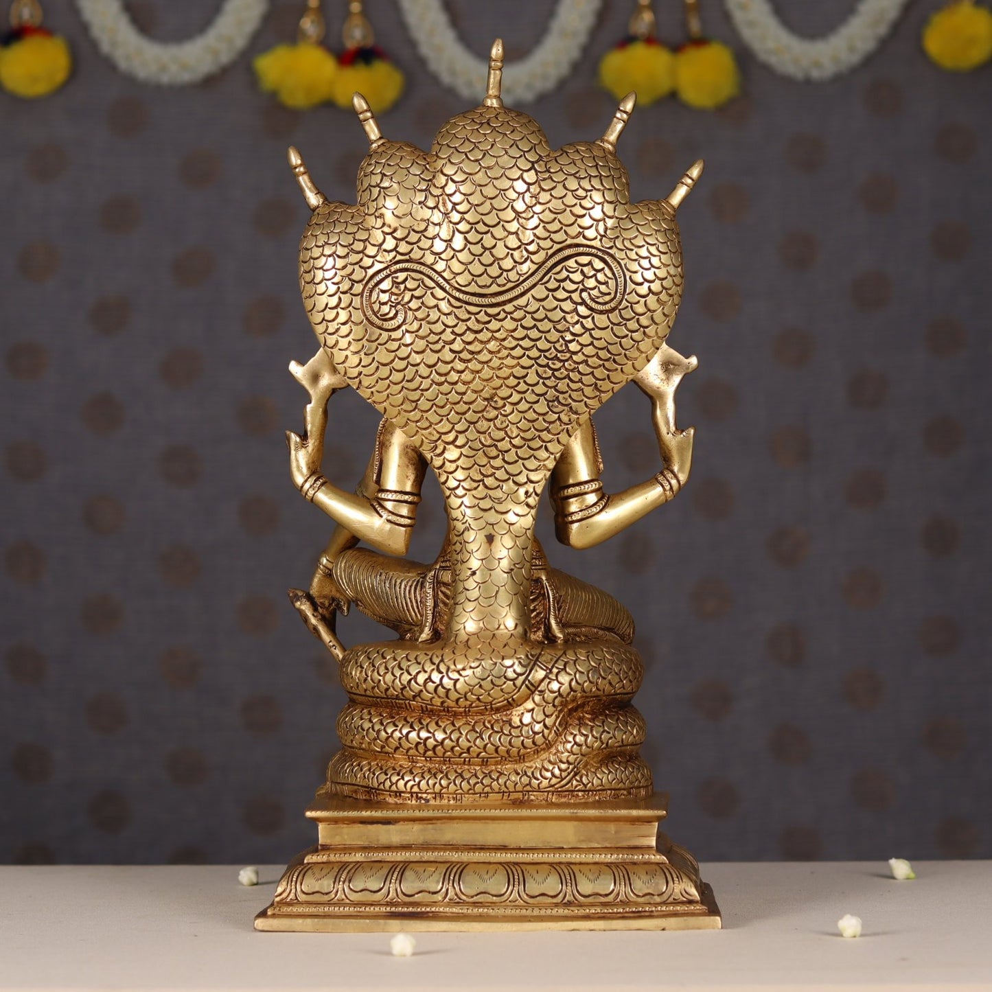 BRASS NARAYAN MURTI HEIGHT 16 INCH