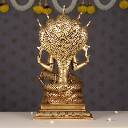BRASS NARAYAN MURTI HEIGHT 16 INCH