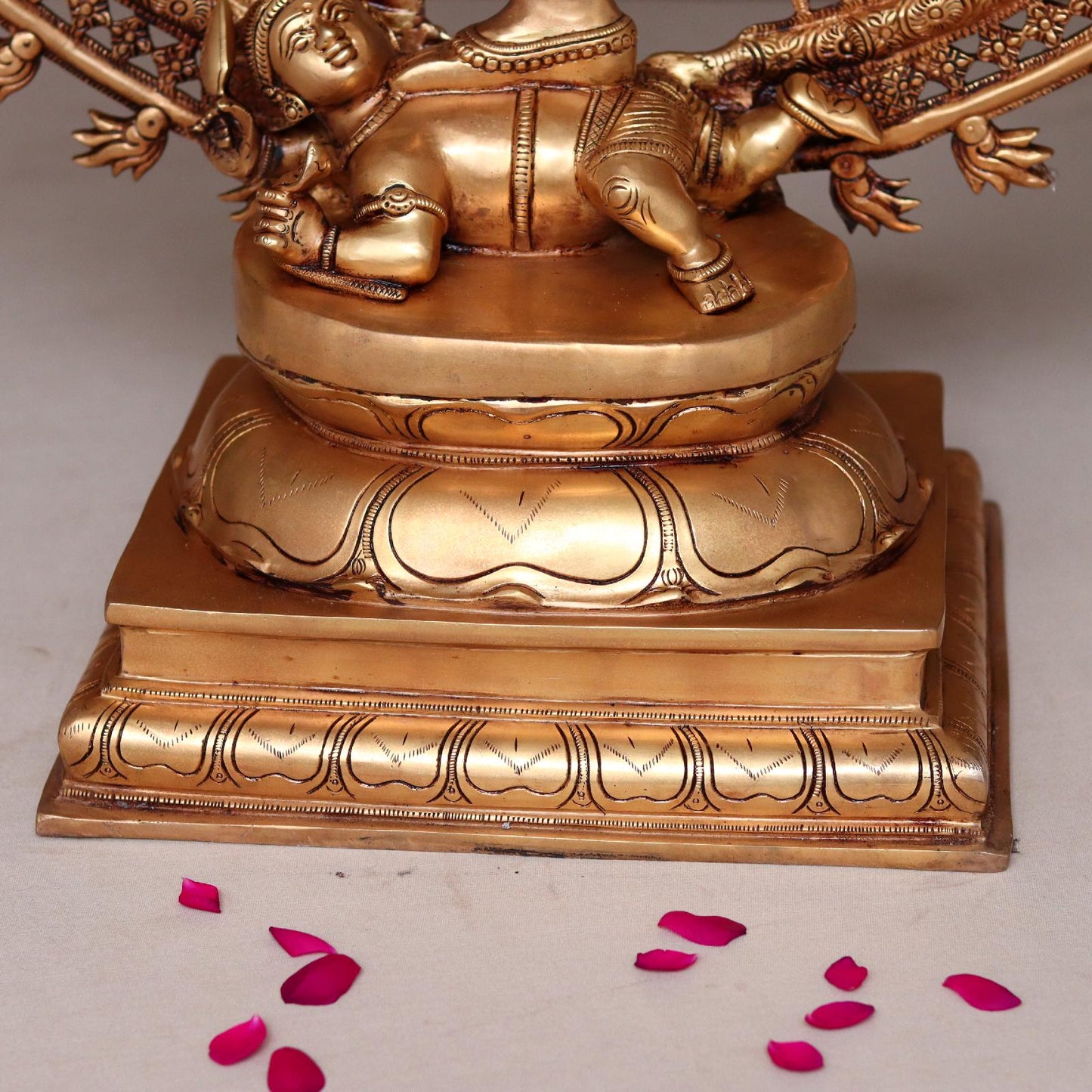 LARGE SIZE BRASS NATARAJ IDOL HEIGHT 37 INCHES