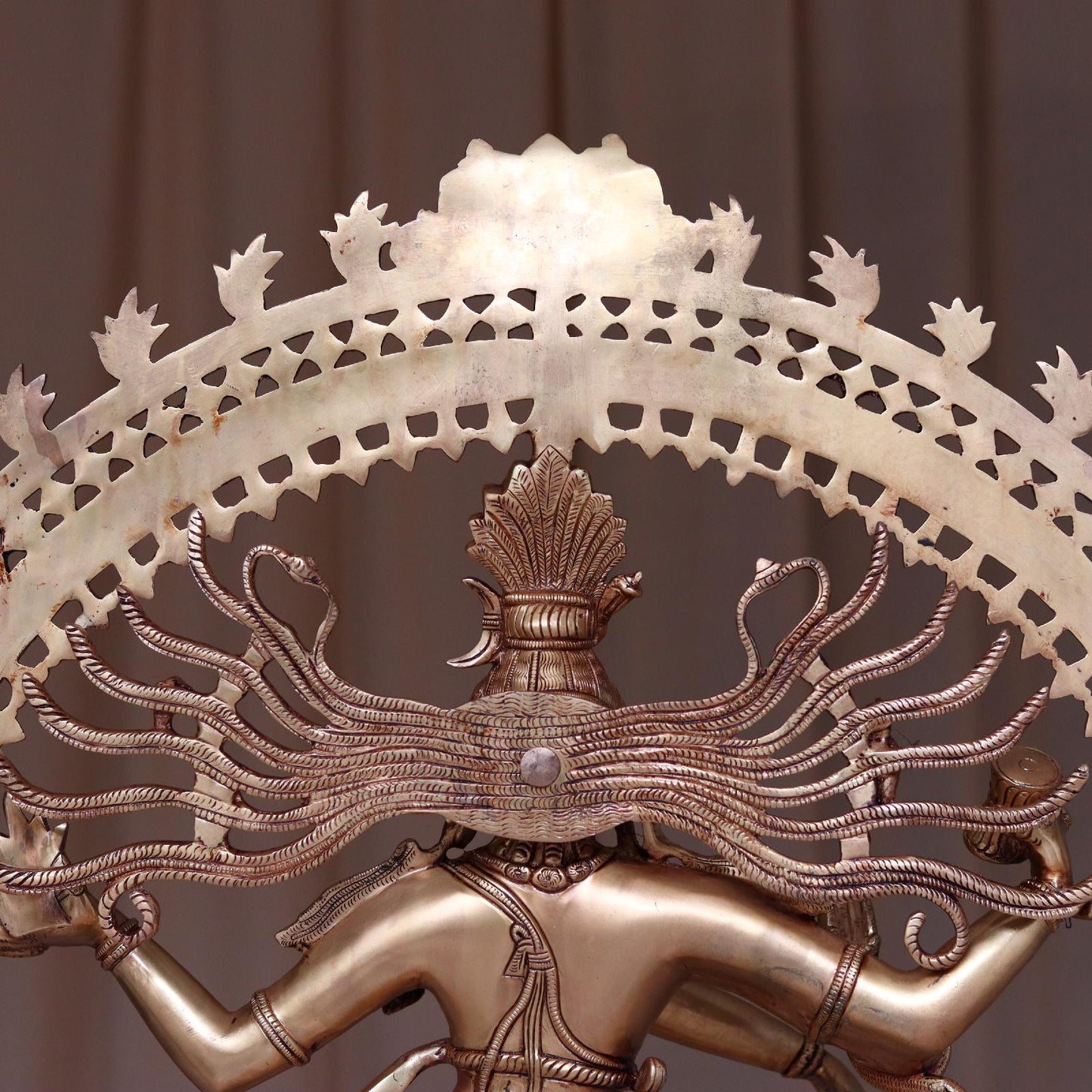 LARGE SIZE BRASS NATARAJ IDOL HEIGHT 37 INCHES