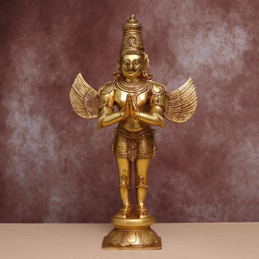 BRASS GARUDA STATUE HEIGHT 22 INCH
