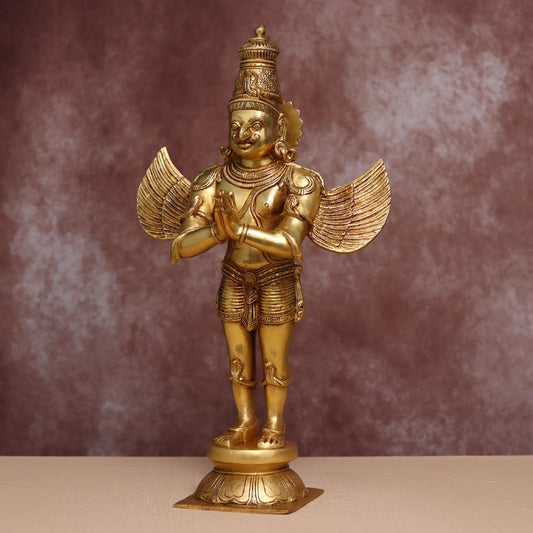 BRASS GARUDA STATUE HEIGHT 22 INCH