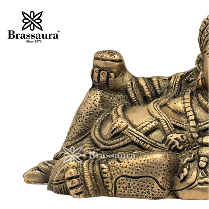 Brass Kuber Idol for Home and Decor Weight 1.9 Kg Height 14 cm