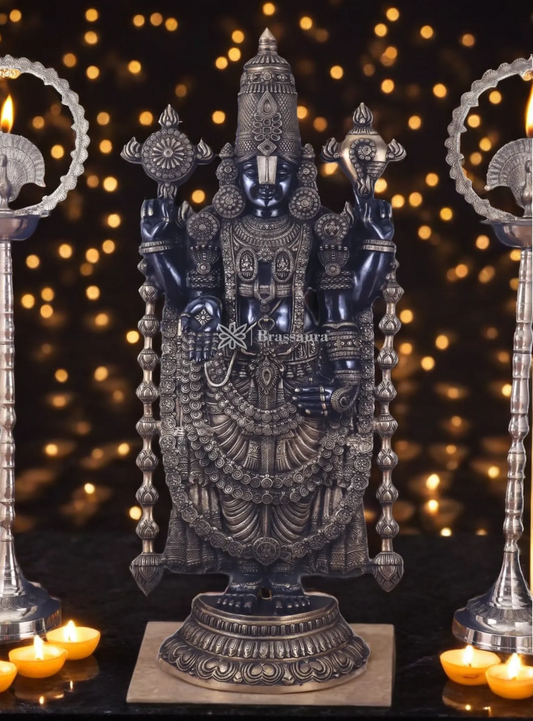 Brass Balaji Idol For Home Decor Height 48 Inch & Weight 48 Kg