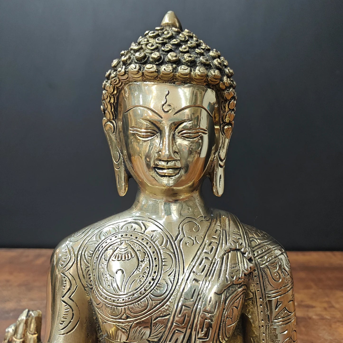 ब्रासोरा® वृंदावन वेणुगोपाल कृष्ण पीतल की प्रतिमा मोर के साथ | एंटीक नीला और सुनहरा रंग | ऊँचाई 20 इंच