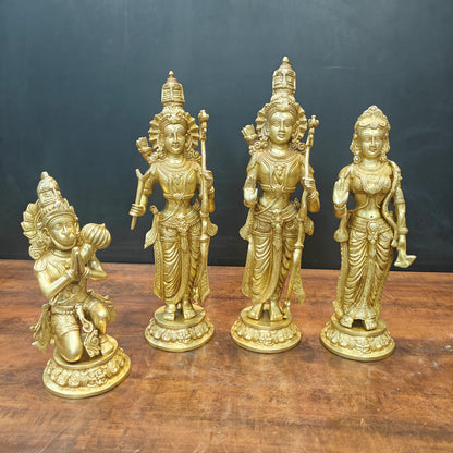 ब्रासोरा® वृंदावन वेणुगोपाल कृष्ण पीतल की प्रतिमा मोर के साथ | एंटीक नीला और सुनहरा रंग | ऊँचाई 20 इंच