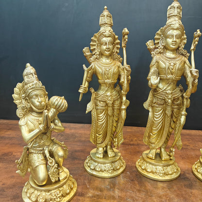 ब्रासोरा® वृंदावन वेणुगोपाल कृष्ण पीतल की प्रतिमा मोर के साथ | एंटीक नीला और सुनहरा रंग | ऊँचाई 20 इंच