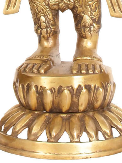 Brassaura® Brass Goddess Tara Statue | Height 30.5 Inches & Weight 8.50 kg