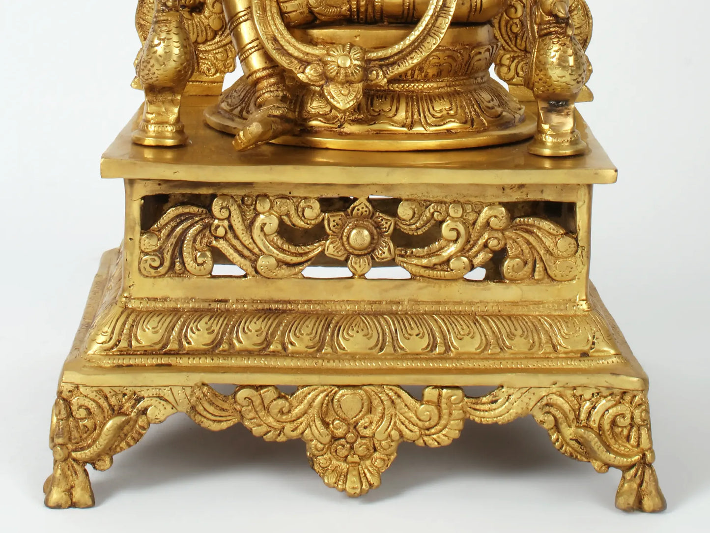 Brassaura® Brass Saraswati Statue | Height 20.47 Inches & Weight 13.53 kg